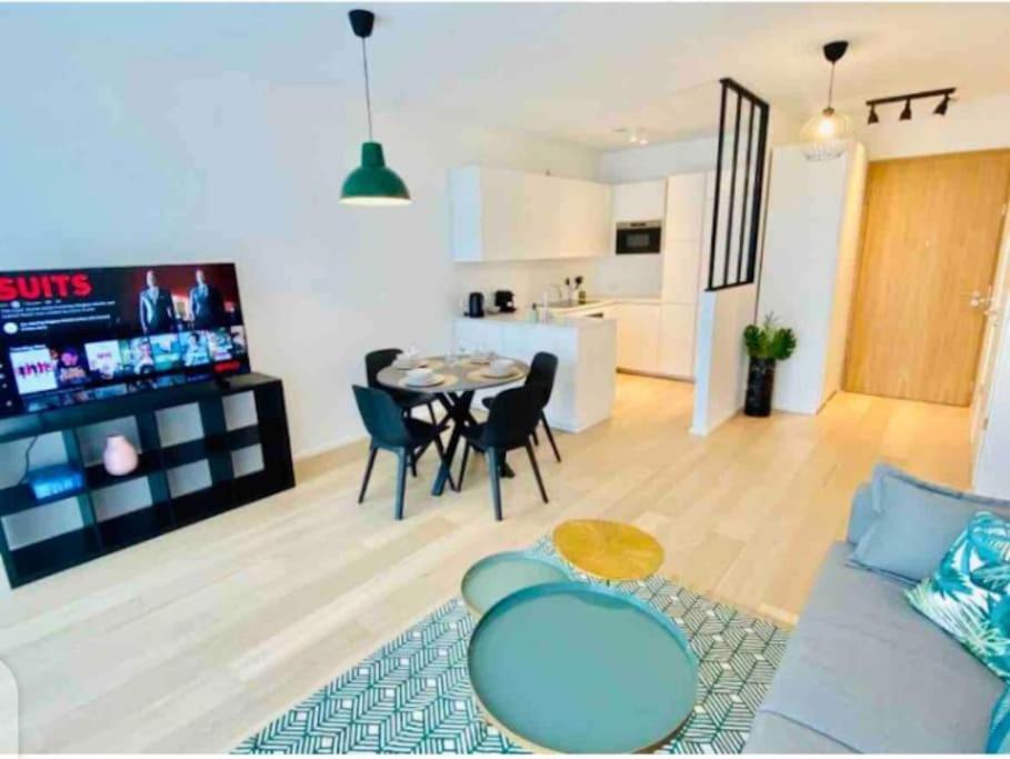 Large 1 Bedroom In Center Terrace & Parking-chiny1 Appartement Luxemburg